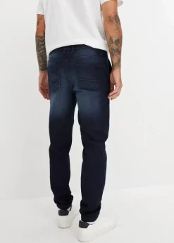 Regular Fit Jeans-Jogger mit Komfortbund, Straight Herren Große Größen|Sweat