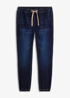 Discount Regular Fit Jeans-Jogger mit Komfortbund, Tapered Herren Große Größen|Jeans
