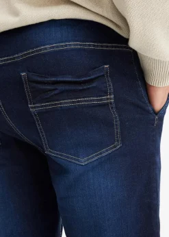 Discount Regular Fit Jeans-Jogger mit Komfortbund, Tapered Herren Große Größen|Jeans