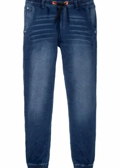 Discount Regular Fit Jeans-Jogger mit Komfortbund, Straight Herren Große Größen|Jeans