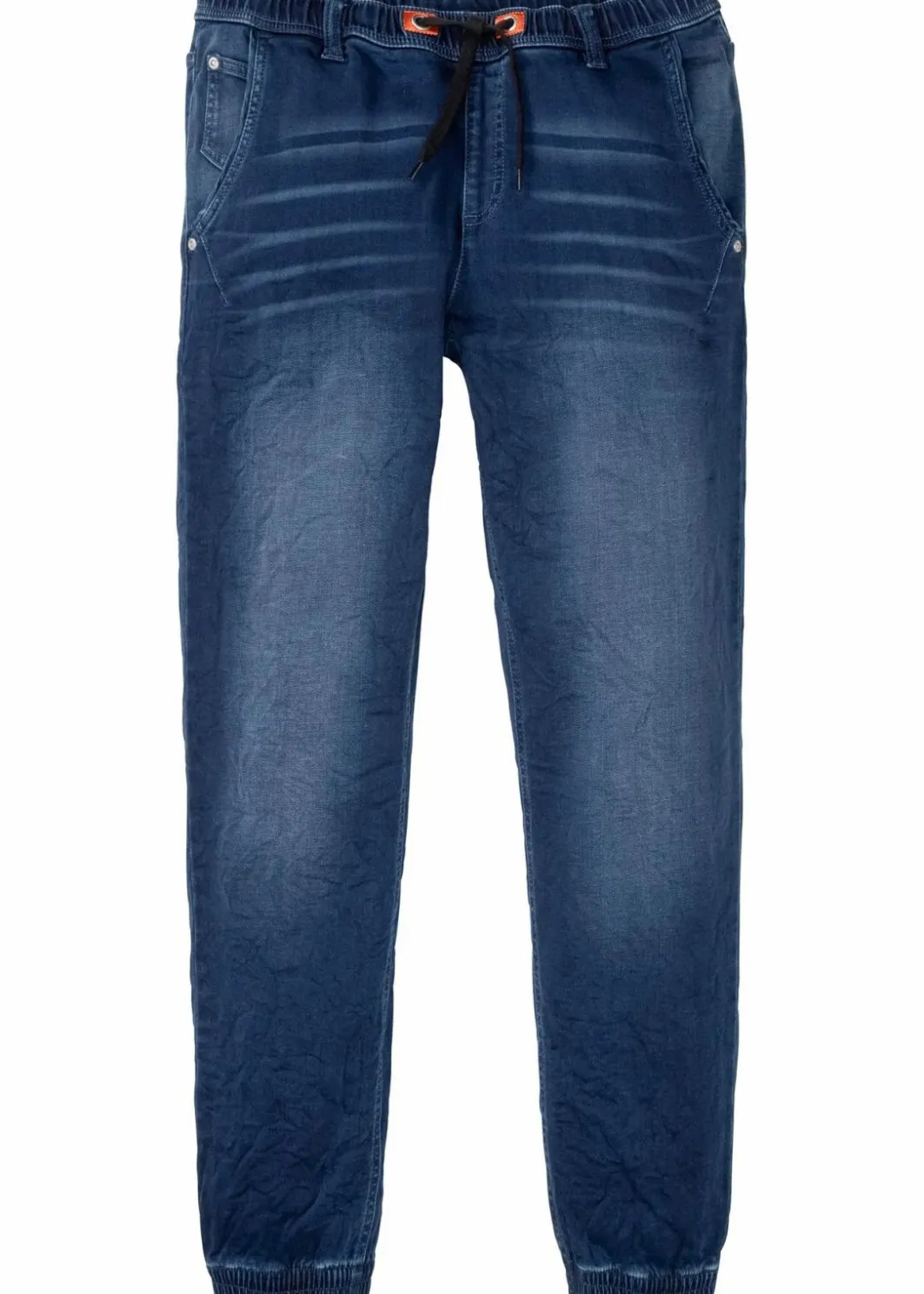 Discount Regular Fit Jeans-Jogger mit Komfortbund, Straight Herren Große Größen|Jeans