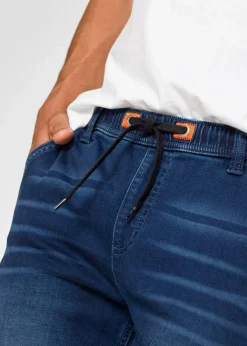 Discount Regular Fit Jeans-Jogger mit Komfortbund, Straight Herren Große Größen|Jeans