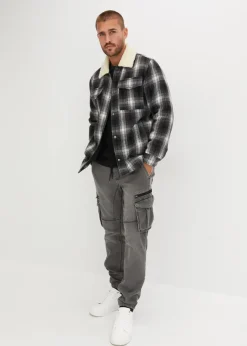 Herren bonprix Jeans|Sweat|Regular Fit Jeans-Jogger mit Komfortbund, Straight