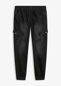 Clearance Regular Fit Jeans-Jogger mit Komfortbund, Straight Herren Jeans|Sweat