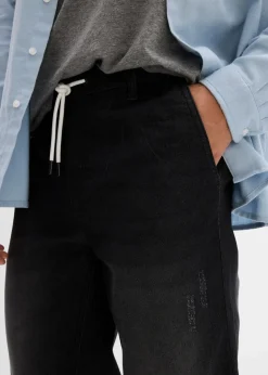 Clearance Regular Fit Jeans-Jogger mit Komfortbund, Straight Herren Jeans|Sweat