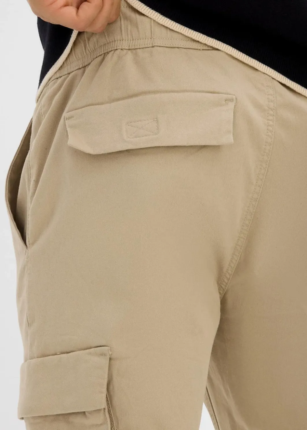 Online Regular Fit Schlupf-Cargohose, Straight Herren Hosen|Große Größen