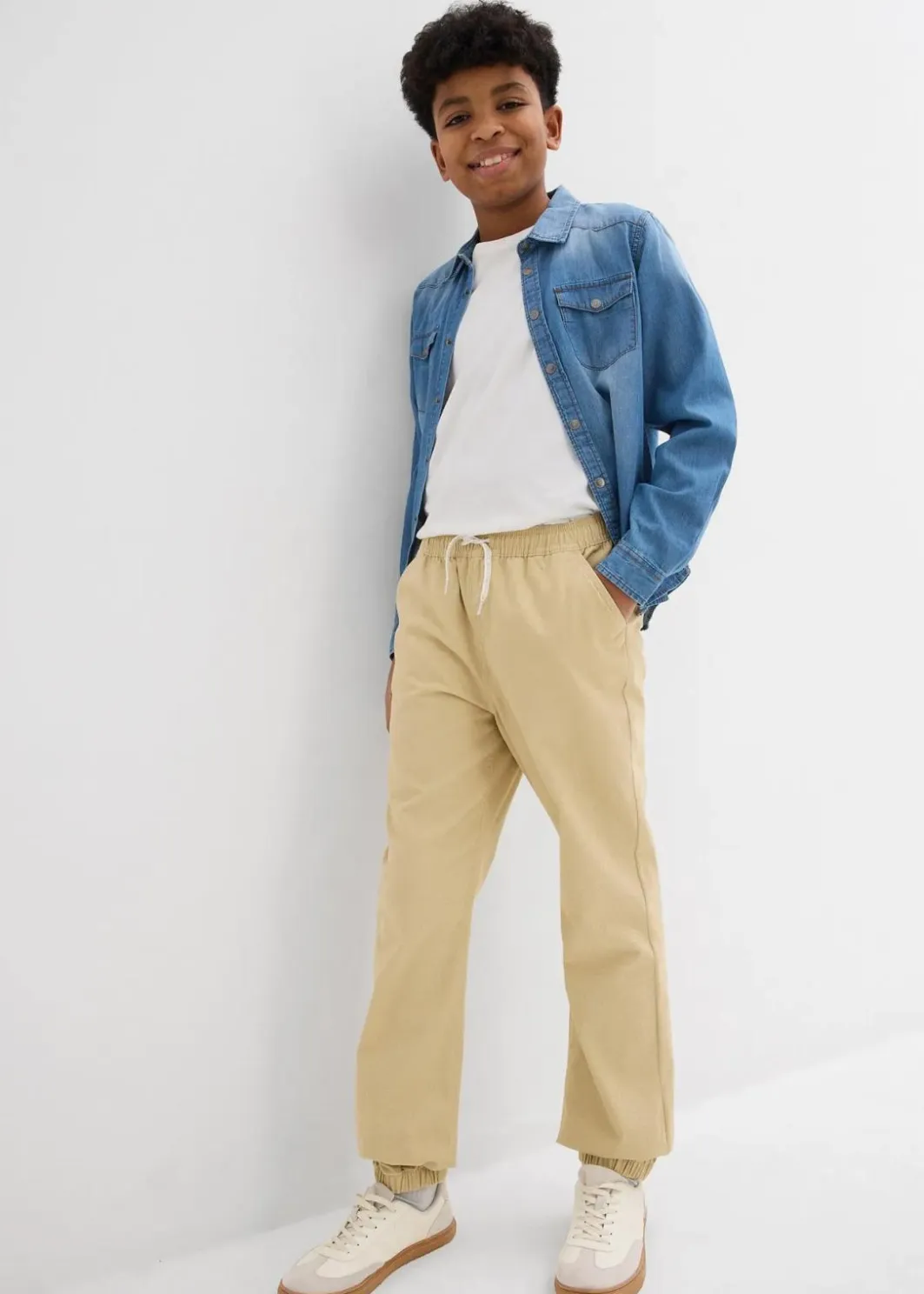 Best Regular Fit Schlupfhose aus reiner Baumwolle (2er Pack) Kinder Jungen 9-16 Jahre·Mehrfachpacks|Jungen 9-16 Jahre·Hosen