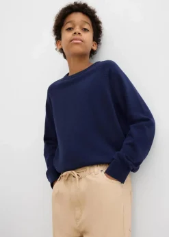 Discount Regular Fit Schlupfhose aus reiner Baumwolle, Straight Kinder Jungen 9-16 Jahre·Bademode|Jungen 9-16 Jahre·Hosen