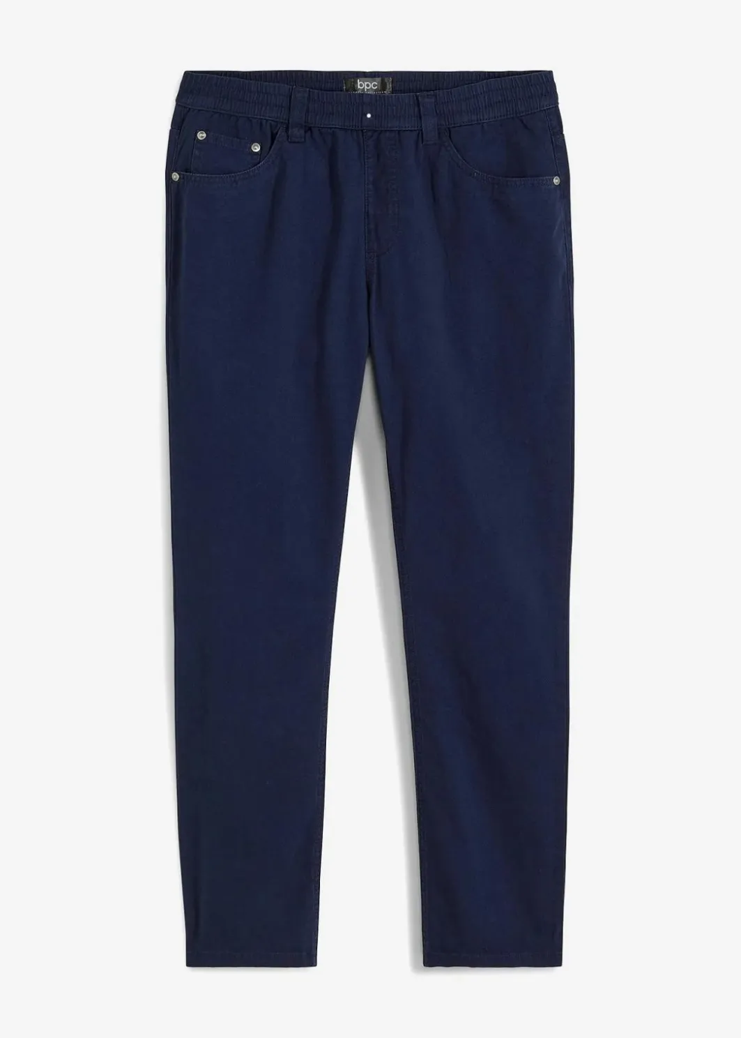 Herren bonprix Große Größen|Basics|Regular Fit Schlupfhose aus reiner Baumwolle, Straight