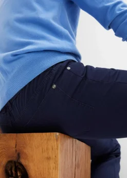 Herren bonprix Große Größen|Basics|Regular Fit Schlupfhose aus reiner Baumwolle, Straight