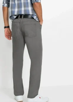 Discount Regular Fit Schlupfhose mit Komfortbund, Straight (2er Pack) Herren Hosen|Große Größen