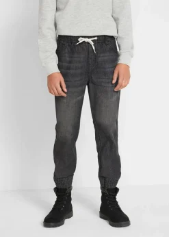 Kinder bonprix Jungen 9-16 Jahre·Jeans|Jungen 9-16 Jahre·Mehrfachpacks|Regular Fit Schlupfjeans mit Baumwolle (2er Pack)
