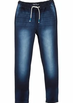 New Regular Fit Schlupf-Sweat-Jeans, Straight Kinder Jungen 9-16 Jahre·Bademode|Jungen 9-16 Jahre·Jeans