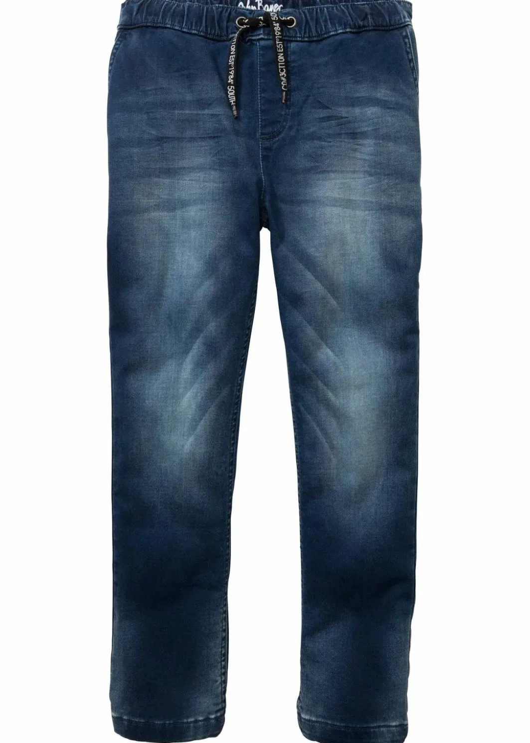 Kinder bonprix Jungen 9-16 Jahre·Bademode|Jungen 9-16 Jahre·Jeans|Regular Fit Schlupf-Sweat-Jeans, Straight