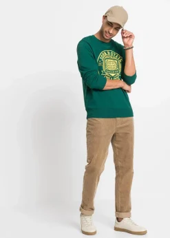 Best Regular Fit Stretch-Cordhose mit Komfortschnitt Herren Große Größen|Hosen