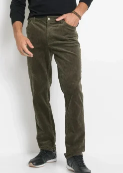 Herren bonprix Hosen|Große Größen|Regular Fit Stretch-Cordhose mit Komfortschnitt