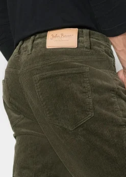 Herren bonprix Hosen|Große Größen|Regular Fit Stretch-Cordhose mit Komfortschnitt