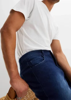 Clearance Regular Fit Stretch-Jeans mit Komfortschnitt, Straight Herren Jeans|Große Größen