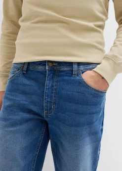 Herren bonprix Jeans|Große Größen|Regular Fit Stretch-Jeans, Straight