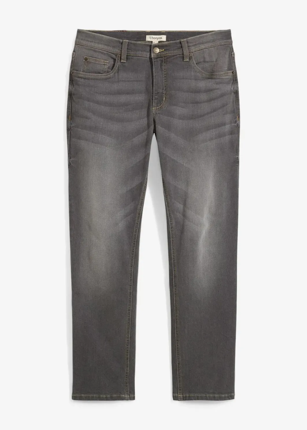 Herren bonprix Jeans|Große Größen|Regular Fit Stretch-Jeans, Straight