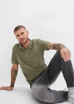Herren bonprix Jeans|Große Größen|Regular Fit Stretch-Jeans, Straight
