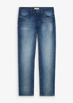 Herren bonprix Große Größen|Jeans|Regular Fit Stretch-Jeans, Straight