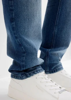 Herren bonprix Große Größen|Jeans|Regular Fit Stretch-Jeans, Straight