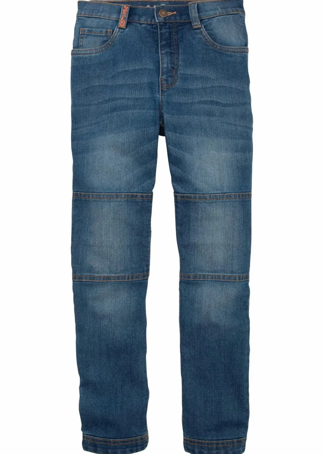 Kinder bonprix Jungen 9-16 Jahre·Bademode|Jungen 9-16 Jahre·Jeans|Regular Fit Stretch-Jeans mit verstärkter Kniepartie, Straight