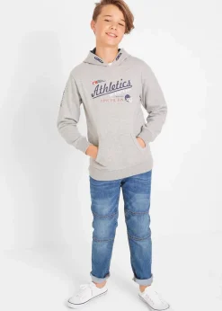 Kinder bonprix Jungen 9-16 Jahre·Bademode|Jungen 9-16 Jahre·Jeans|Regular Fit Stretch-Jeans mit verstärkter Kniepartie, Straight