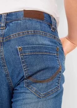 Kinder bonprix Jungen 9-16 Jahre·Bademode|Jungen 9-16 Jahre·Jeans|Regular Fit Stretch-Jeans mit verstärkter Kniepartie, Straight