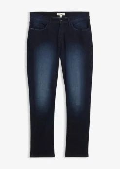 Herren bonprix Jeans|Große Größen|Regular Fit Stretch-Jeans mit Komfortschnitt, Straight