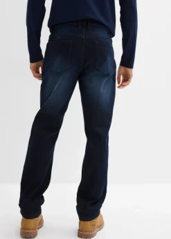 Herren bonprix Jeans|Große Größen|Regular Fit Stretch-Jeans mit Komfortschnitt, Straight