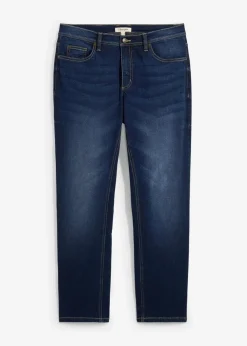 Herren bonprix Große Größen|Jeans|Regular Fit Stretch-Jeans, Straight