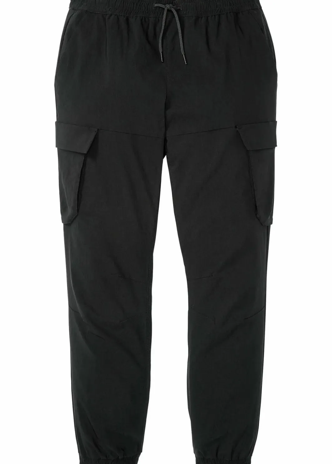 Discount Regular Fit Stretch-Schlupfhose mit Cargotaschen, Straight Herren Große Größen|Hosen