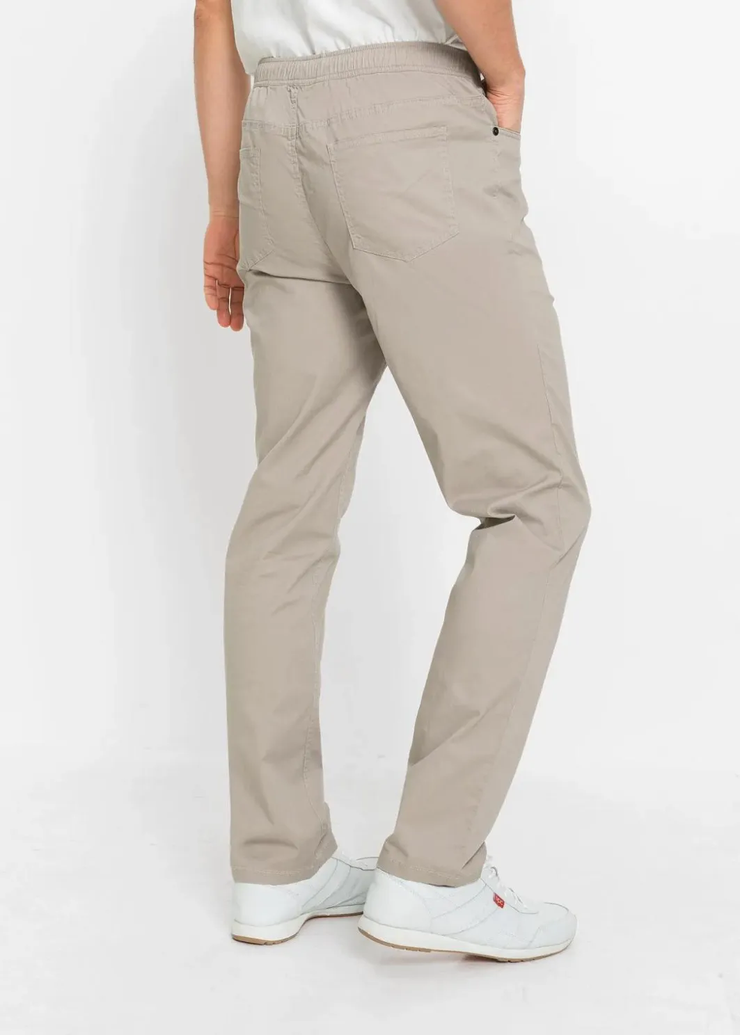 Best Regular Fit Stretch-Schlupfhose, Straight Herren Hosen|Basics