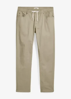 Discount Regular Fit Stretch-Schlupfhose, Straight Herren Hosen|Basics