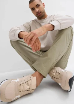 Discount Regular Fit Stretch-Schlupfhose, Straight Herren Hosen|Basics