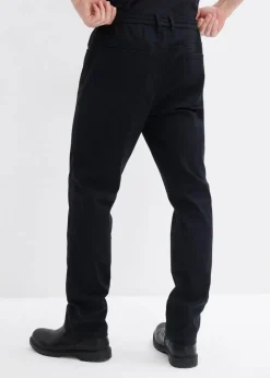 Best Regular Fit Stretch-Schlupfhose, Straight Herren Hosen|Große Größen
