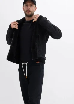 Best Regular Fit Stretch-Schlupfhose, Straight Herren Hosen|Große Größen