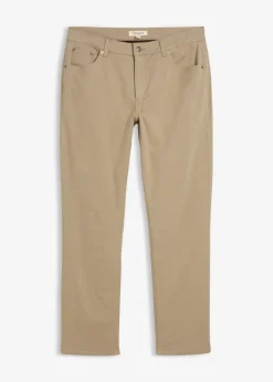 Hot Regular Fit Stretch-Thermohose mit flauschigem Flanellfutter, Straight Herren Hosen|Thermobekleidung