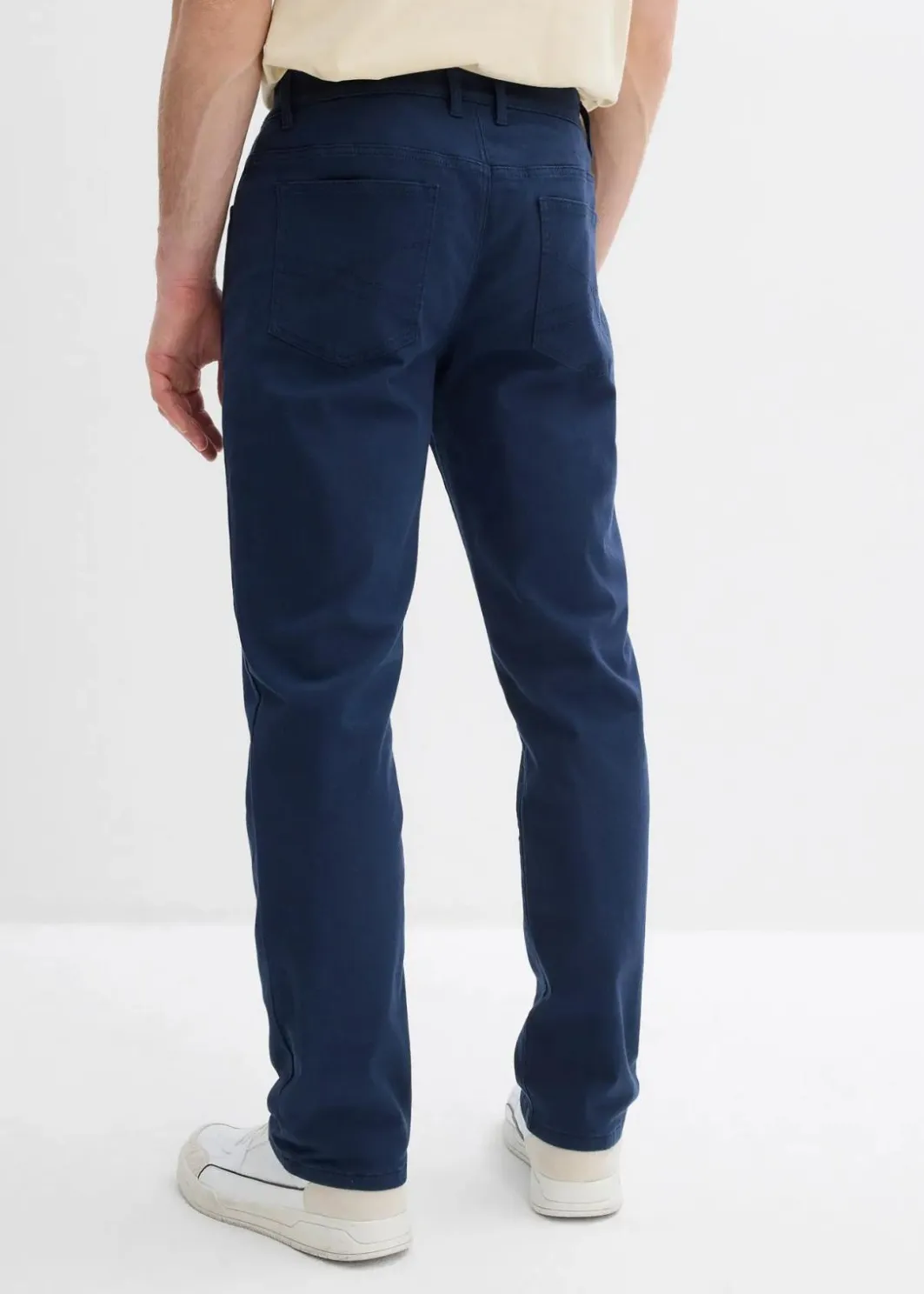 Herren bonprix Hosen|Thermobekleidung|Regular Fit Stretch-Thermohose mit flauschigem Flanellfutter, Straight