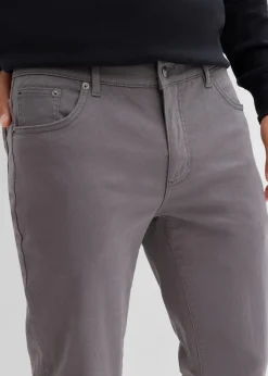 Sale Regular Fit Stretch-Thermohose mit flauschigem Flanellfutter, Straight Herren Große Größen|Outdoorbekleidung