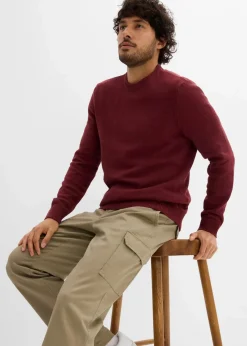Herren bonprix Große Größen|Outdoorbekleidung|Regular Fit Stretch-Thermo-Cargohose, Straight