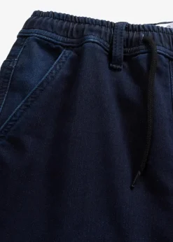 Kinder bonprix Jungen 9-16 Jahre·Bademode|Jungen 9-16 Jahre·Jeans|Regular Fit Sweat-Schlupfjeans mit Cargotaschen