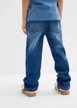 Regular Fit Sweat-Schlupfjeans, Straight Kinder Jungen 2-8 Jahre·Jeans & Hosen