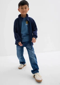 Regular Fit Sweat-Schlupfjeans, Straight Kinder Jungen 2-8 Jahre·Jeans & Hosen