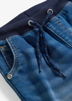 Regular Fit Sweat-Schlupfjeans, Straight Kinder Jungen 2-8 Jahre·Jeans & Hosen