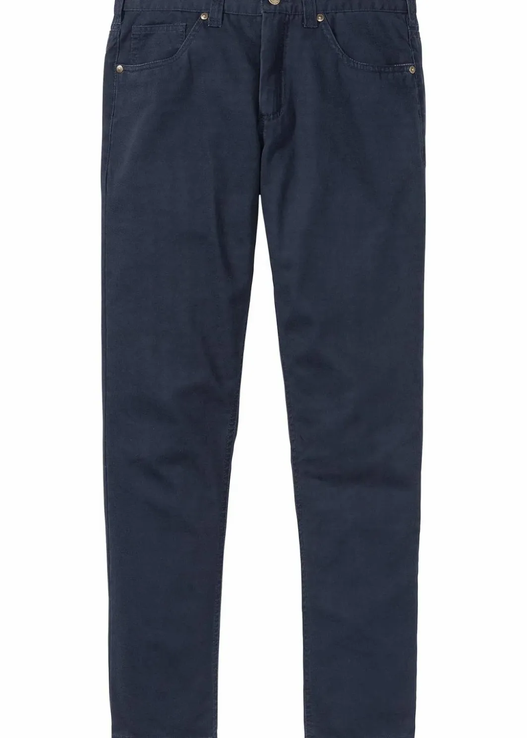Sale Regular Fit Twillhose aus reiner Baumwolle, Straight Herren Hosen|Basics