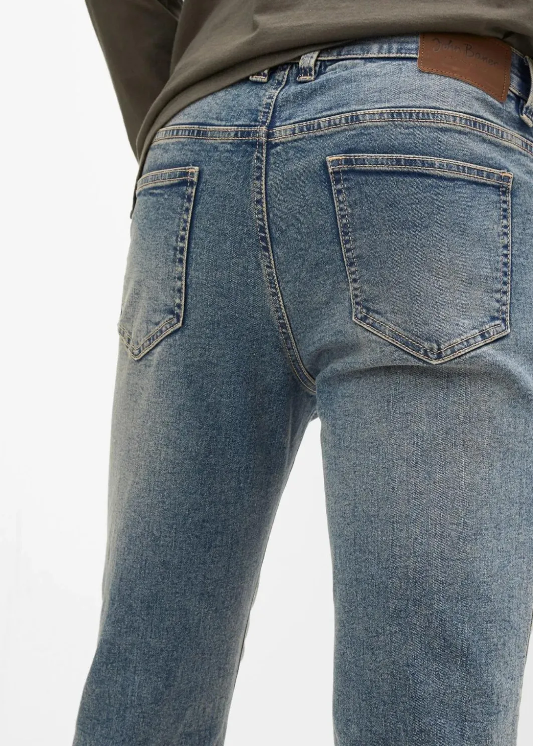 New Regular-Fit-Jeans, Bootcut Herren Jeans|Große Größen