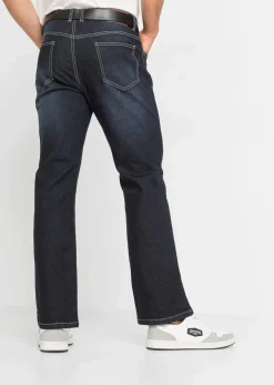 Herren bonprix Jeans|Große Größen|Regular-Fit-Jeans, Bootcut